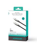 Joyroom (A27-CC5) Cablu Date si Incarcare, USB-C, PD100W, QC3.0, LED, 1.2m, BLACK