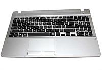Tastatura HP Neagra Samsung CN13BA5903270 cu Palmrest argintiu si TouchPad, Samsung NP270E5E cu Palmrest