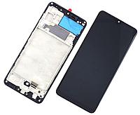 Display Samsung Galaxy A32 4G A325 OLED cu Rama Black Negru