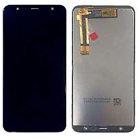 Display Samsung Galaxy J4+ Plus 2018 J415 Display AAA Black Negru
