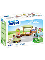Playmobil Junior Organic Market Stall & Forklift (71691)