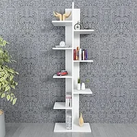 Biblioteca Karo alba , 135x45 cm