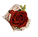 Martisor cu trandafir de sapun parfumat grena - foto 1 - id-p102668957