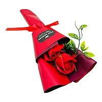 Buchet decorativ cu flori artificiale si punguta cadou, 37CM , Cadou elegant