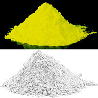 Pigment invizibil fluorescent galben cantitate 10 grame