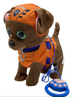 Jucarie Paw Patrol Zuma cu baterii si lesa telecomandata Marshall Paw Patrol Patrula