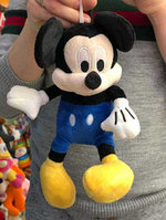 Mickey mouse plus pantalon albastru 25cm