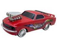 Masina tip Mustang cu sunete si lumini rosu