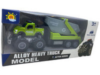 Macheta metal Jeep Monster Truck cu platforma