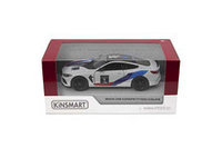 Macheta 1/36 bmw m8 competition coupe in window box, alb Kinsmart