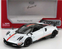 Macheta 2017 Pagani Huayra BC with printing & wing, white Kinsmart