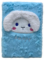 Caiet pufos dictando 50 file cu squishy Stitch, Kuromi, Hello Kitty
