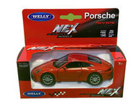 Macheta metal Porsche Carerra rosu scara 1:43