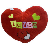 Perna rosie love cu multe inimioare brodate 45cm vali24