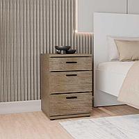 Noptiera Adore Trendline, 3 sertare, 40 x 57 x 39 cm