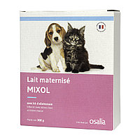 Lapte praf pentru caini si pisici, Mixol 300 ml + biberon