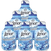 Set 6 x Balsam de rufe ultra concentrat Lenor Fresh Wind, 462 ml, 198 spalari