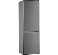 Combina frigorifica Whirlpool Less Frost, 339 l, H 188.8 cm, Clasa F, 6th Sense, inox