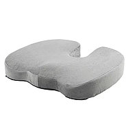 Perna ortopedica pentru sezut din spuma cu memorie 3D QFC023 Arvada ErgoSupport, dimensiuni 45x35x7 cm, husa