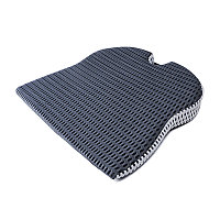 Perna ortopedica pentru sezut din spuma cu memorie 4D, QFC-040 Arvada ErgoSupport, forma redusa 7.5x2cm,