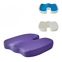 Perna ortopedica pentru sezut din spuma cu memorie si gel racoritor Arvada ErgoSupport, dimensiuni 45x35x7cm
