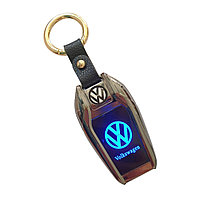 Bricheta LED cu incandescenta-Breloc VOLKSWAGEN : Culoare - negru