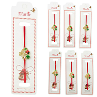 Bratara Martisor, Cosulet cu Flori, snur rosu elastic, model 2025