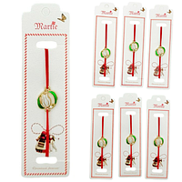 Bratara Martisor, Innocence Flower, snur rosu elastic, model 2025