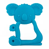 Jucarie pentru dentitie Koala, GiliGums®, silicon, 3 luni +, albastru