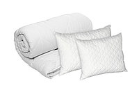 Set TRIO, o pilota matlasata 140x200 cm, o perna microfibra 40x50 cm, o perna microfibra 70x90 cm