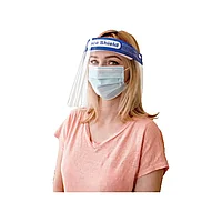 Viziera de protectie faciala, Face Shield, antiaburire, cu burete si elastic, 1buc, FM-45