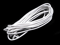 Elastic rotund 2 mm - rolă 3 m - 1 Alb 440600