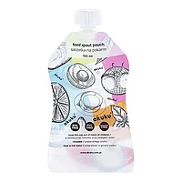 Set 5 pungi reutilizabile Akuku pentru alimente 150 ml