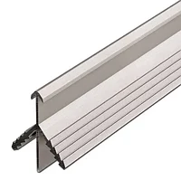 Conector de colt cu punte, cap 5 mm pentru placa de 18 - 19 mm Oțel mat