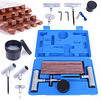 Kit de reparatie pana anvelope cauciuc cu snur 26 piese, KD10444
