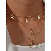 Colier cu Stele si Luna - 24213
