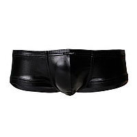 C4M Booty Shorts Black Leatherette - medium