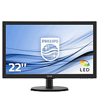 Monitor LED Philips 223V5LSB2/10 21.5" Wide, Full HD, Negru