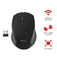 Mouse Wireless 2.4GHz Trust Oni Optic, 1200 DPI, Negru
