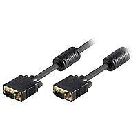 Cablu Video Full HD SVGA 15T-15T, Palacat cu Aur, 3M, Goobay 50489