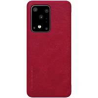 Husa Nillkin Qin Samsung Galaxy S20 Ultra rosu Rosu
