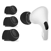 Set de Dopuri Silicon pentru AirPods Pro AirPods Pro 2 - 3 Marimi, Confort si Durabilitate negru Negru