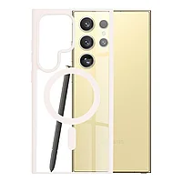 Husa Techsuit MagSafe Pro Samsung Galaxy S24 Ultra roz Roz