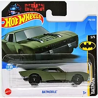 Masinuta Hot Wheels, Batman, Batmobile, verde