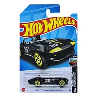 Masinuta Hot Wheels, Corvette Grand Sport Roadster, negru