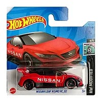Masinuta Hot Wheels, Nissan Leaf Nismo RC_02, rosu