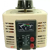Autotransformator monofazic, 220V - 0...250V - 1.000W, voltmetru