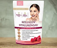 Pulbere Instant de Colagen si Acid Hialuronic cu Gust de Zmeura - Interherb