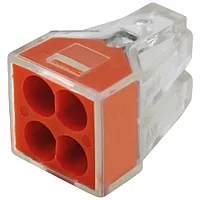 Set 20 conector rapid de legatura pentru 4 fire 0,75 - 2,5mm -