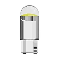 Bec auto, LED COB, T10, 0,5W, 12V/0.042mA - lumina alb/rece